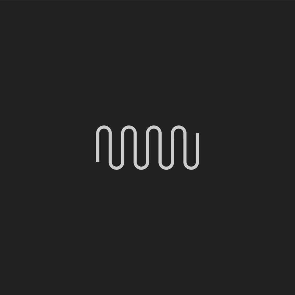 Status soundwave logo graphic in light gray on charcoal