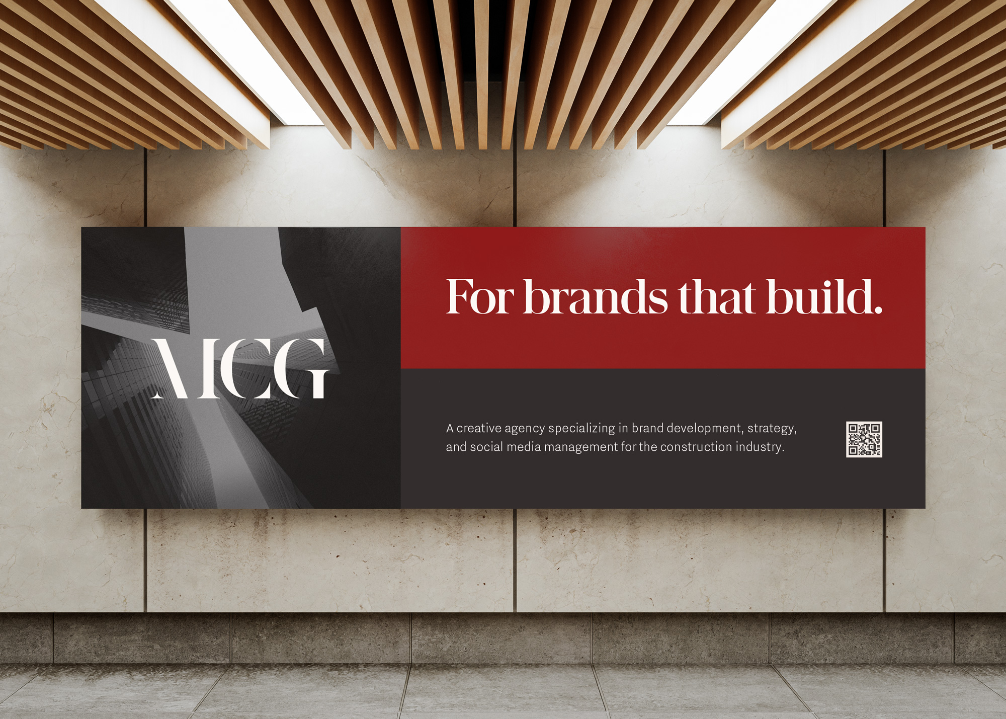 Measure Creative Group modern architecture billboard advertisement