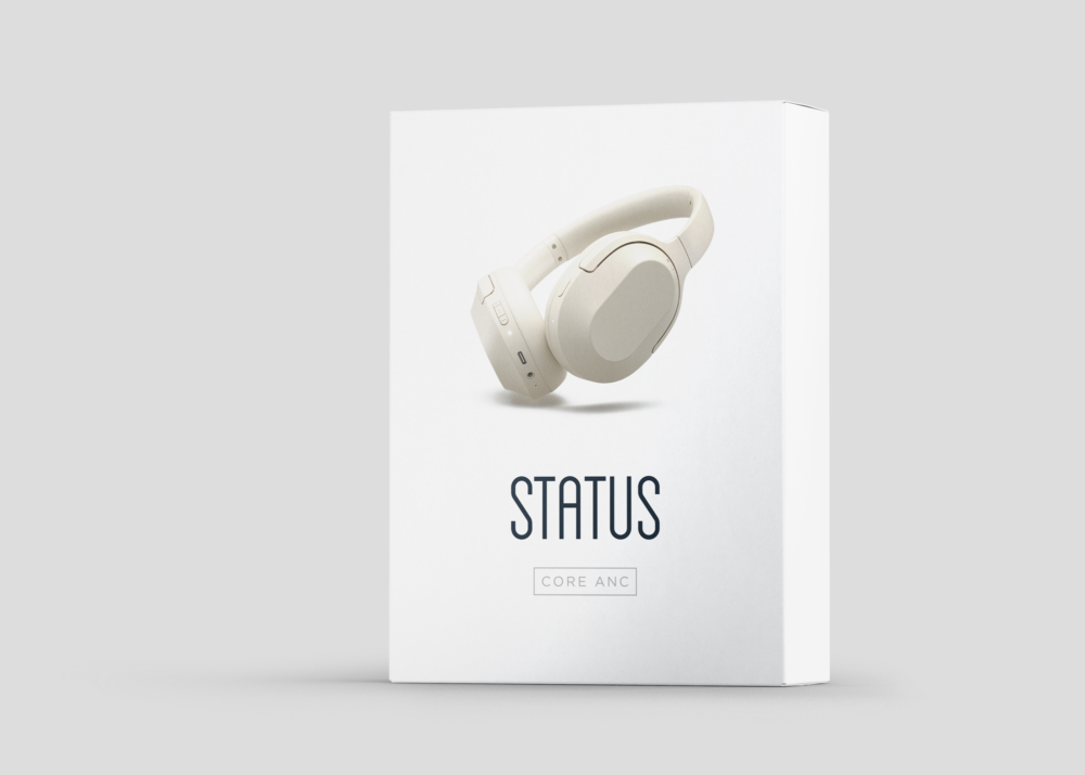 Status Core ANC packaging box sleeve