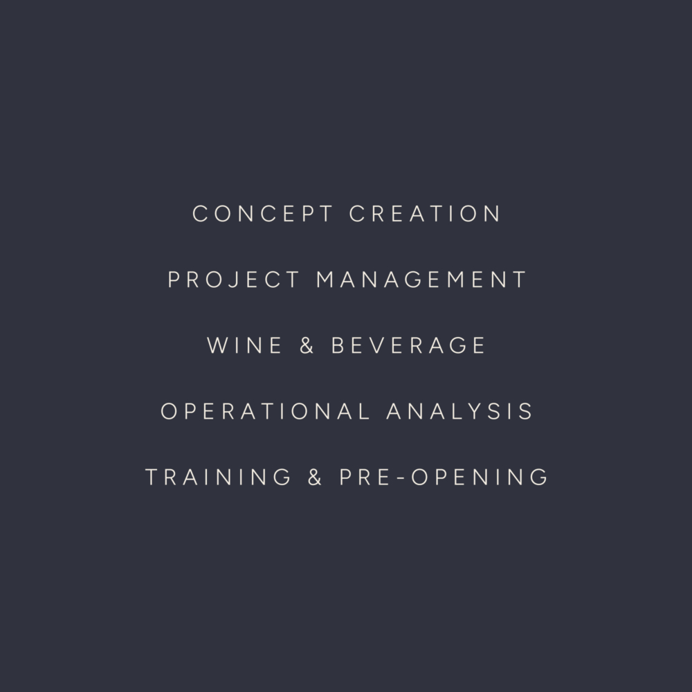 Corner Booth Hospitality brand typography sample
