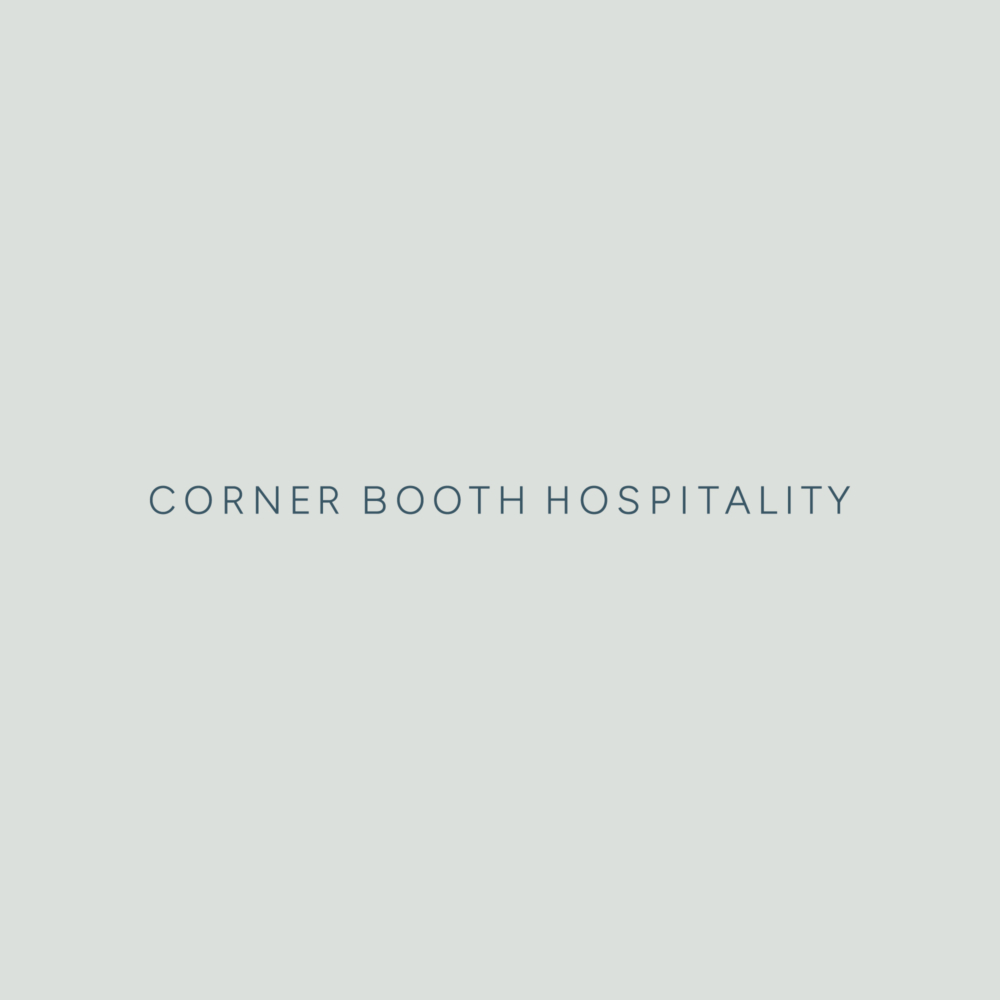Corner Booth Hospitality leader logotype